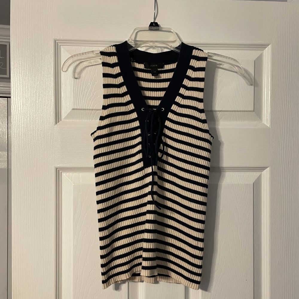 J Crew sweater tank top